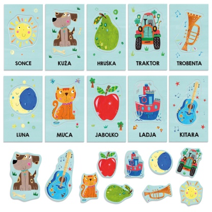 Headu Montessori Didaktične kartice SLO