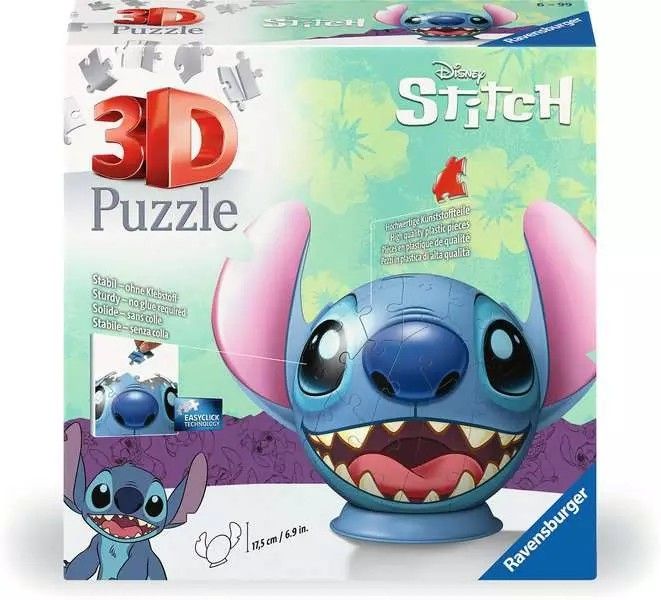 Ravensburger Stitch z ušesi 3D