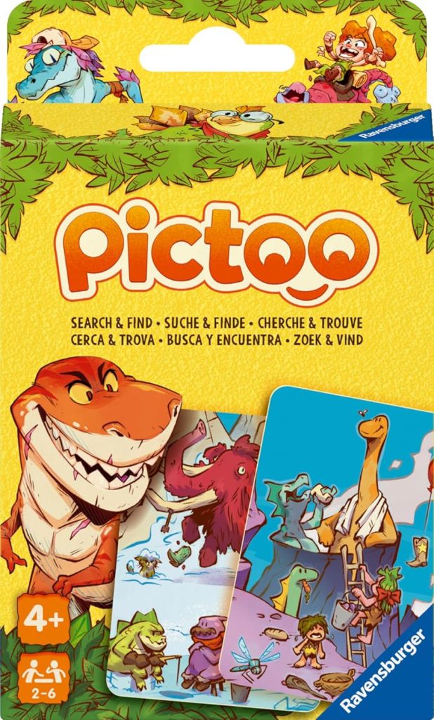 Igra s kartami Pictoo Dinozavri
